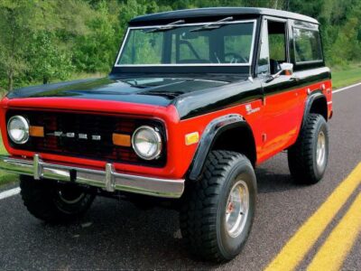 1972 Ford Bronco Performance 351 Windsor V-8